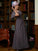 Haven A-Line/Princess Chiffon Ruched V-neck Short Sleeves Floor-Length Mother of the Bride Dresses HLP0020304