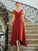 Grace A-Line/Princess Chiffon Ruched V-neck Short Sleeves Asymmetrical Mother of the Bride Dresses HLP0020273