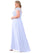Stacy Scoop A-Line/Princess Knee Length Natural Waist Short Sleeves Bridesmaid Dresses