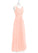 Madge Natural Waist Scoop Floor Length A-Line/Princess Sleeveless Bridesmaid Dresses