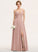 Formal Dresses V-Neck A-line Micaela Chiffon Dresses