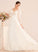 Dress Train Wedding With Beading Court V-neck Wedding Dresses A-Line Sequins Paisley