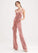 Mallory A-Line/Princess Floor Length Spaghetti Staps Sleeveless Natural Waist Bridesmaid Dresses