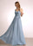 Length Floor-Length A-Line Silhouette Neckline V-neck Fabric Lace Embellishment Diya A-Line/Princess Floor Length Bridesmaid Dresses