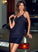 Homecoming Sheath/Column Fatima Jersey Ruffle Homecoming Dresses V-neck With Dress Sequins Short/Mini