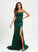 Scoop Sequins Sequined Train Sweep With Trumpet/Mermaid Neck Jessie Prom Dresses
