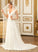 Wedding Wedding Dresses Dress Train Court Patience V-neck Chiffon A-Line