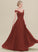 Silhouette Floor-Length A-Line Neckline Off-the-Shoulder Embellishment Ruffle Length Fabric Julia Floor Length Straps Bridesmaid Dresses