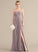 Silhouette SplitFront Sweetheart Length Embellishment A-Line Neckline Ruffle Floor-Length Fabric Victoria Sleeveless Bridesmaid Dresses
