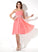 Ruffle Square Beading With Knee-Length Dress Homecoming Sequins Chiffon Neckline A-Line Greta Homecoming Dresses