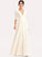 Neckline Floor-Length SplitFront Embellishment Length Fabric Silhouette A-Line V-neck Allie A-Line/Princess V-Neck Bridesmaid Dresses