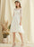 Tiana A-line Dresses Chiffon Formal Dresses Lace