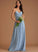Embellishment Floor-Length Fabric Length Neckline A-Line Ruffle V-neck Silhouette Reese Empire Waist Floor Length Bridesmaid Dresses
