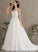 Tulle V-neck Wedding Dresses Dress With Wedding Sequins Train Beading Ball-Gown/Princess Court LuLu