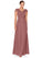 Joan Off The Shoulder A-Line/Princess Floor Length Sleeveless Natural Waist Bridesmaid Dresses
