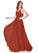 Jemima A-Line/Princess Floor Length Sleeveless Spaghetti Staps Natural Waist Bridesmaid Dresses