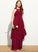 Lia Neck Ruffle With Junior Bridesmaid Dresses Scoop Floor-Length A-Line Chiffon
