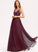 Length Lace Neckline V-neck Floor-Length Straps Fabric A-Line Silhouette Hailey Sleeveless Knee Length Bridesmaid Dresses