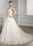 Wedding Train Sweetheart Ball-Gown/Princess Lace Tulle Court Phyllis Dress Wedding Dresses