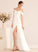 Wedding Wedding Dresses Front Lilith Ruffle Dress Split Off-the-Shoulder Sweep Train A-Line With
