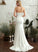 Strapless Train Sweep Mariela Wedding Wedding Dresses Dress Trumpet/Mermaid