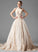 Wedding Lace Dress Wedding Dresses With Chapel Annabella Halter Tulle Train Beading Ball-Gown/Princess
