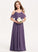 Jacquelyn Junior Bridesmaid Dresses A-Line Floor-Length Chiffon V-neck