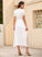 Wedding Dresses Lauretta Wedding Dress V-neck Tea-Length A-Line