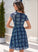 A-Line Short/Mini V-neck Aileen Homecoming Dresses Homecoming Dress