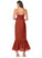 Addisyn Sleeveless A-Line/Princess Spaghetti Staps Natural Waist Floor Length Bridesmaid Dresses