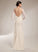 Wedding Dresses Dress Court With Train Illusion Beading Ximena Trumpet/Mermaid Wedding