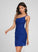 Homecoming Dresses Dress One-Shoulder Sheath/Column Quintina Sequins Pleated Short/Mini With Jersey Homecoming