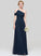 Silhouette Neckline A-Line Fabric Length Floor-Length Embellishment One-Shoulder Ruffle Hayley Natural Waist A-Line/Princess Bridesmaid Dresses