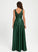With Satin Floor-Length Neck Lace Sequins Scoop Geraldine Prom Dresses Ball-Gown/Princess