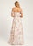 Embellishment Off-the-Shoulder Floor-Length Silhouette Fabric Length A-Line Neckline SplitFront Gemma A-Line/Princess Knee Length Bridesmaid Dresses