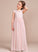 A-LineScoopNeckFloor-LengthChiffonLaceJuniorBridesmaidDress#81155 Alaina Junior Bridesmaid Dresses