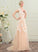 V-neck Wedding Dresses Train Wedding A-Line Dress Kira Sweep Tulle