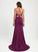 With Beading Asia Jersey Prom Dresses Train V-neck Trumpet/Mermaid Sweep Sequins