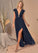 Reagan V-Neck Sleeveless A-Line/Princess Natural Waist Floor Length Bridesmaid Dresses