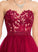 Ball-Gown/Princess With Tulle Prom Dresses Train Sequins Sweep Beading Sweetheart Kianna