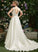 A-Line Scoop Train Court Wedding Wedding Dresses Dress Sofia Neck