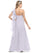 Liz Spaghetti Staps Sleeveless Floor Length Natural Waist A-Line/Princess Bridesmaid Dresses