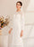 Trumpet/Mermaid With Wedding Dresses Sequins Beading Train Dress Court Lauren Wedding