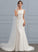 Wedding Crepe Caitlyn Court Wedding Dresses Stretch Train Dress Trumpet/Mermaid