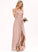 Haven Chiffon A-line V-Neck Dresses Formal Dresses