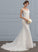 V-neck Tulle Dress Wedding Macie Train Wedding Dresses Court Trumpet/Mermaid