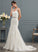 Sweetheart Train Trumpet/Mermaid Wedding Dresses Tulle Wedding Dress Sweep Carmen