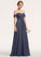 A-Line Floor-Length Fabric Ruffle Off-the-Shoulder Embellishment Length Neckline Silhouette Harriet A-Line/Princess Scoop Bridesmaid Dresses