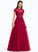 Scoop With Prom Dresses Tulle Sequins Neck Maia Ball-Gown/Princess Floor-Length