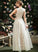 Heidy Neck With Wedding Scoop Lace Wedding Dresses Floor-Length Dress A-Line